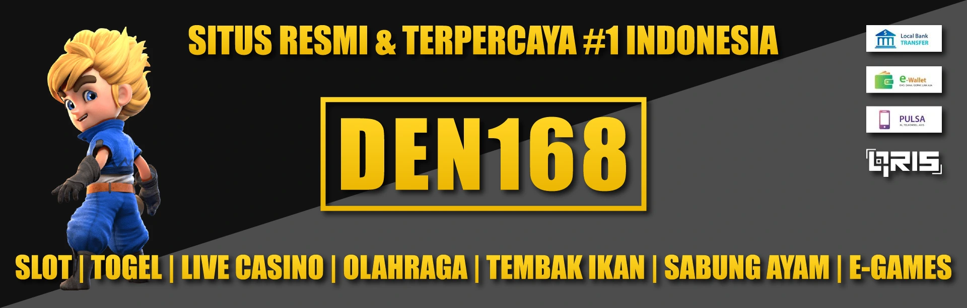 link DEN168 terbaru